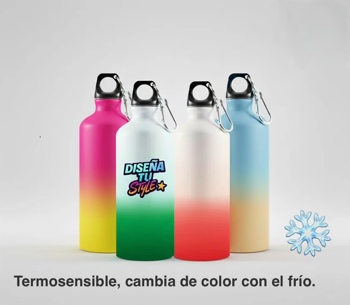 Botella termosensible sublimada