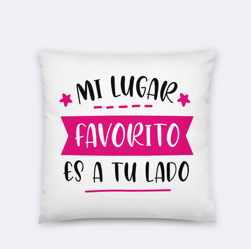 Cojin personalizable