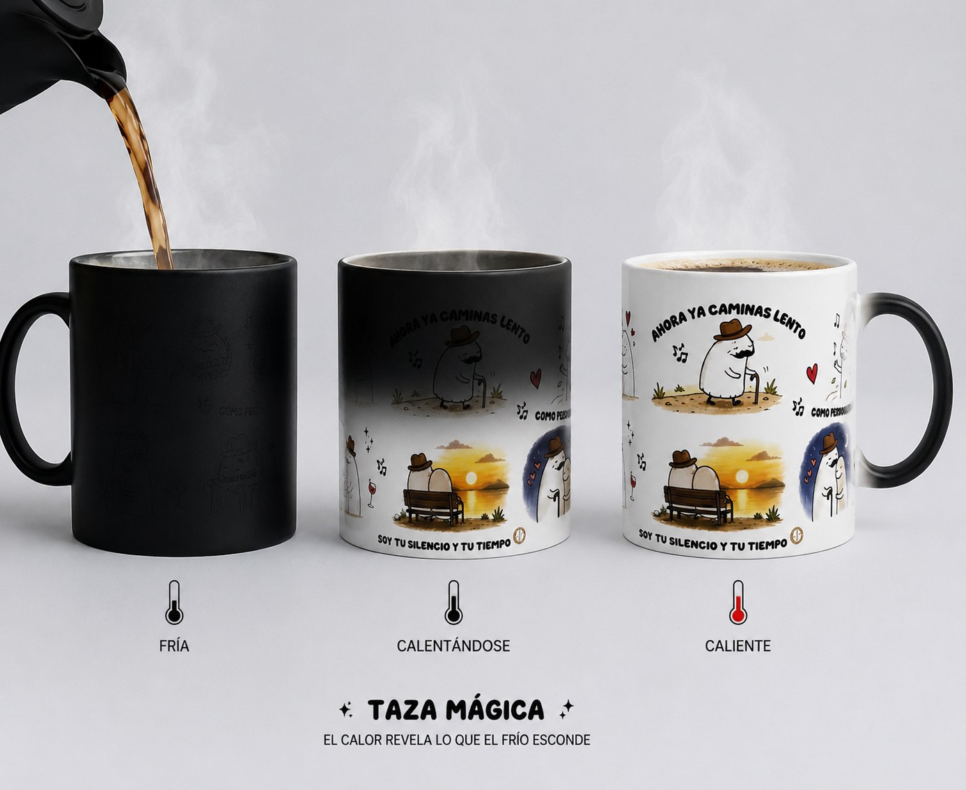 Taza mágica personalizable