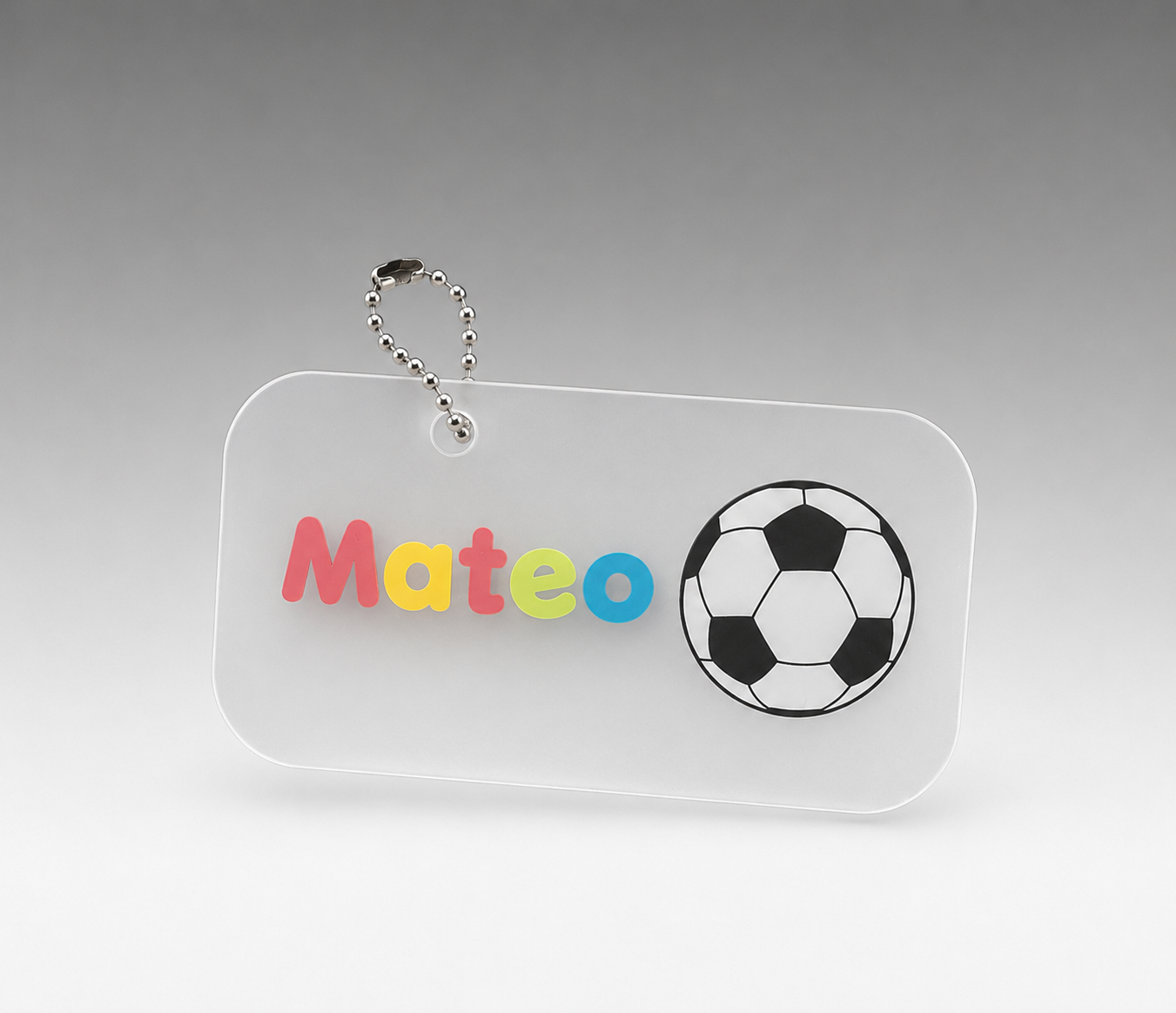 Acrílico para identificación personalizado